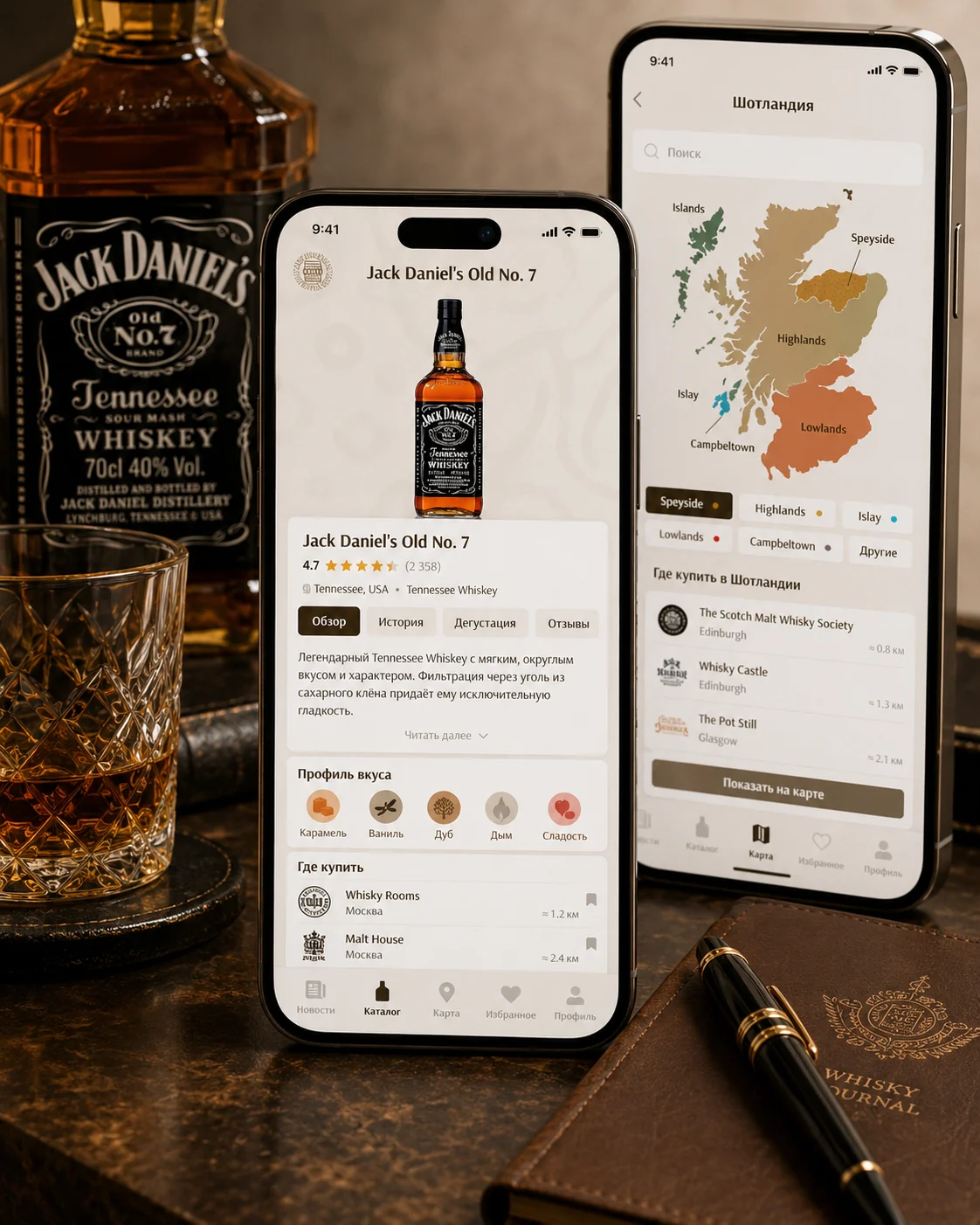 Cask Strength interface